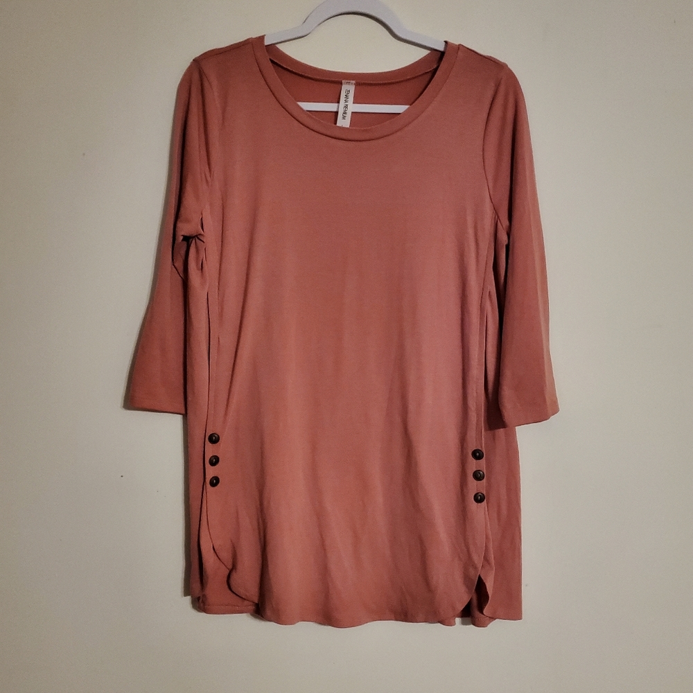 🌻Zenana Premium Mauve Tunic